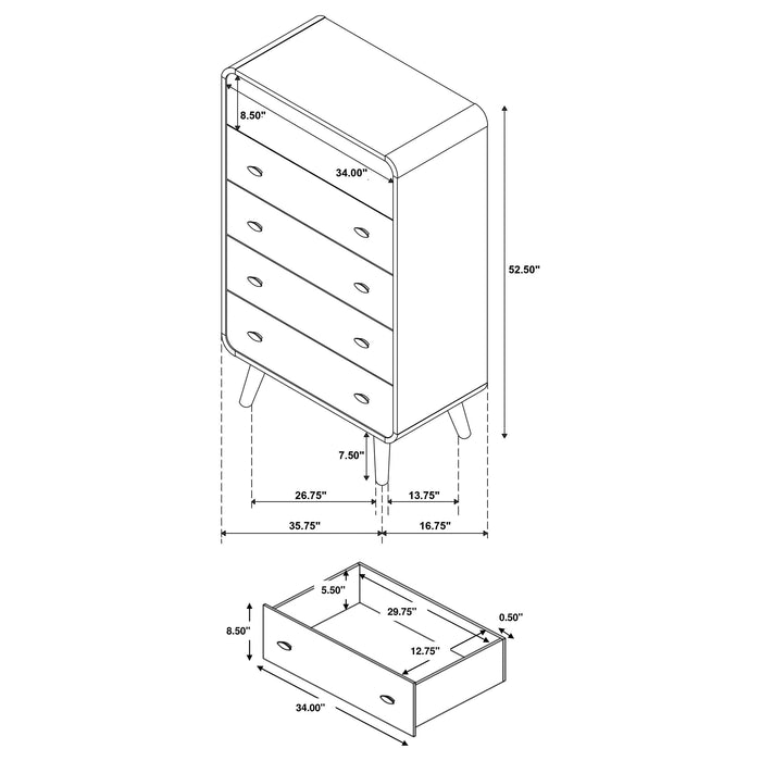 Five Star Furniture - Robyn Chest of Drawers