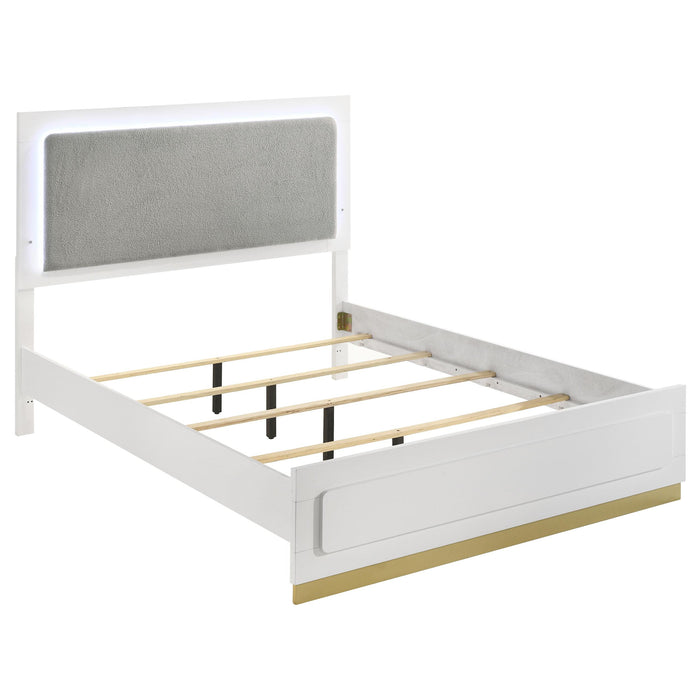 Five Star Furniture - Caraway Panel Bed with LED Lighting
