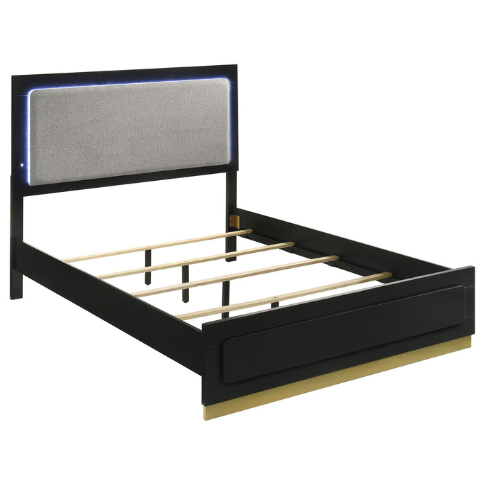 Five Star Furniture - Caraway Panel Bed with LED Lighting