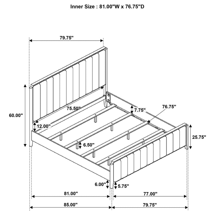 Five Star Furniture - Brookmead Panel Bed