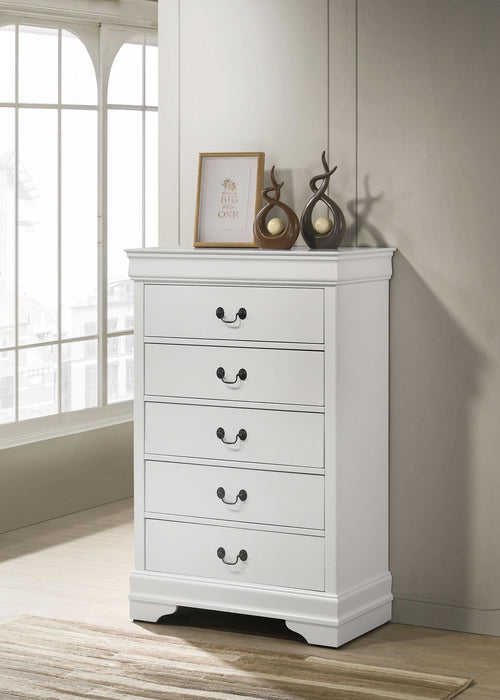 Five Star Furniture - Louis Philippe Chest of Drawers