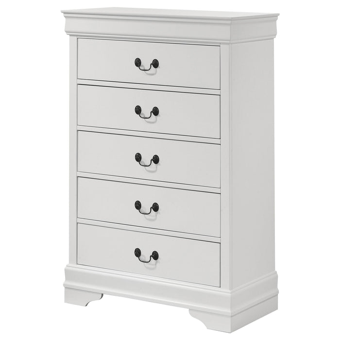 Five Star Furniture - Louis Philippe Chest of Drawers