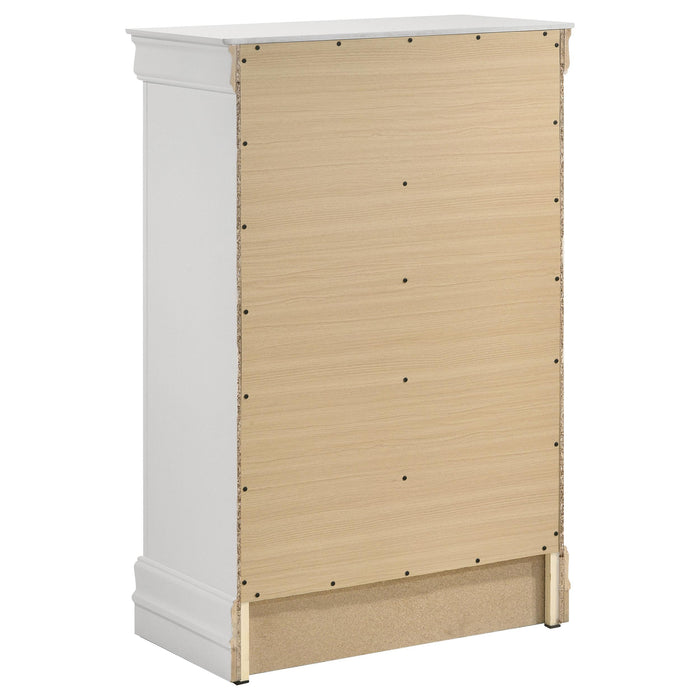 Five Star Furniture - Louis Philippe Chest of Drawers