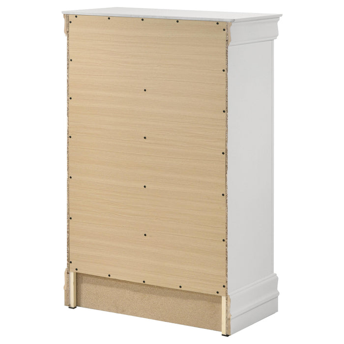 Five Star Furniture - Louis Philippe Chest of Drawers