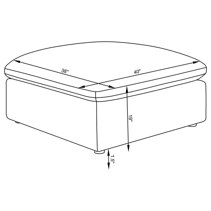 Five Star Furniture - Hobson Ottoman