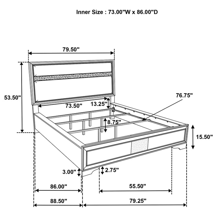 Five Star Furniture - Miranda California King Bed