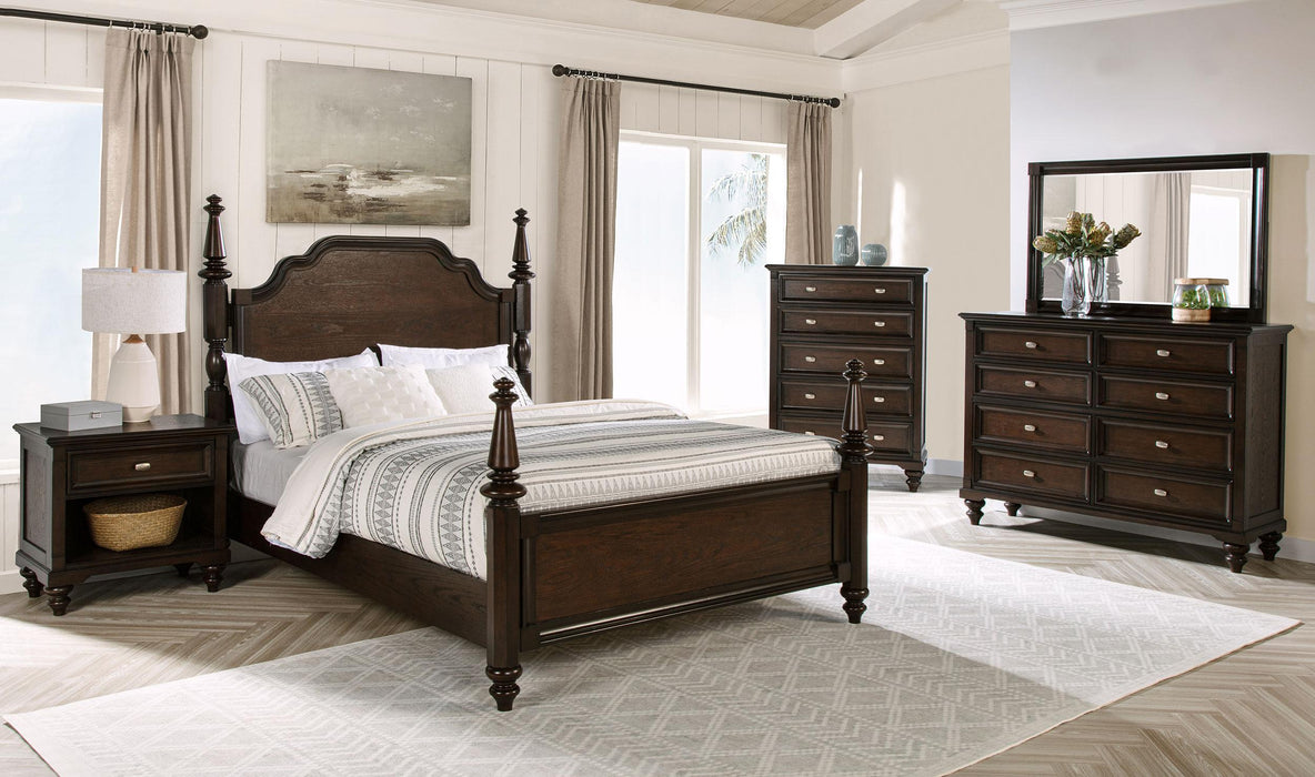 Five Star Furniture - Andover Four-Poster Panel Bed