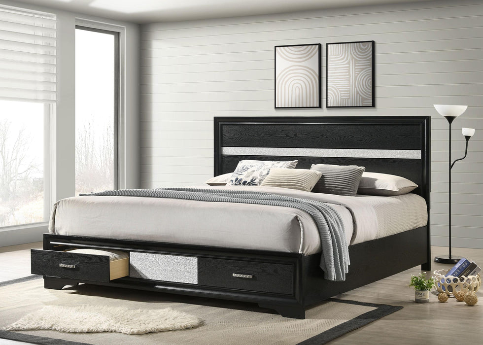 Five Star Furniture - Miranda Panel Platform Storage Bed