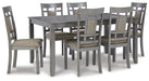 Five Star Furniture - Jayemyer Dining Table and Chairs (Set of 7) image