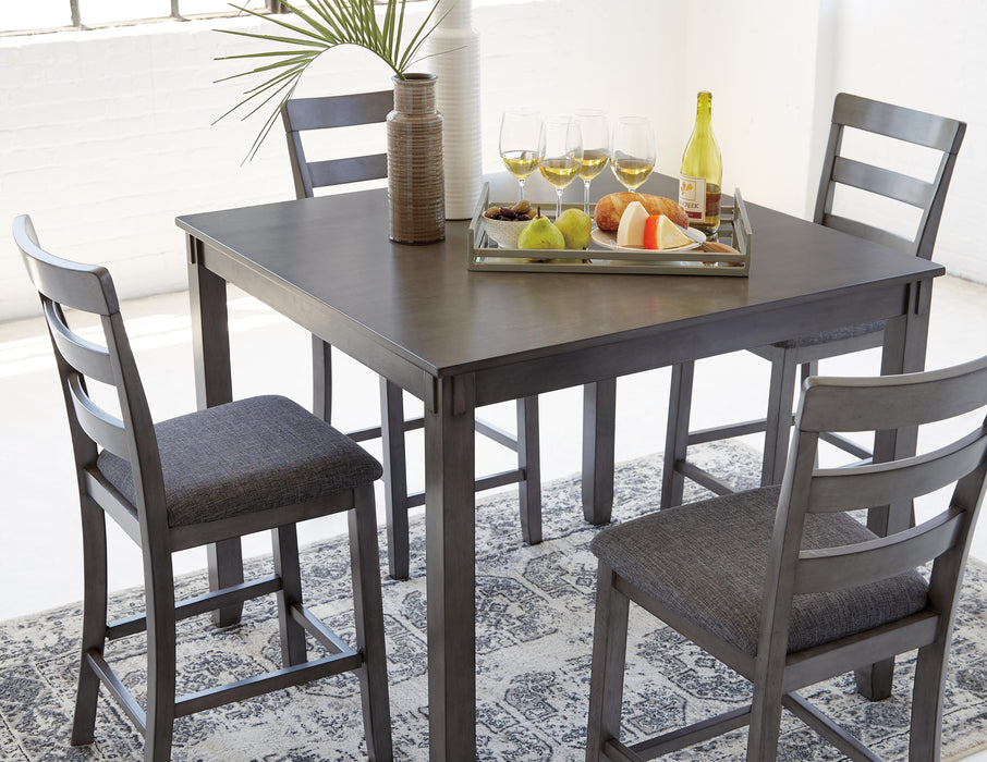 Five Star Furniture - Bridson Counter Height Dining Table and Bar Stools (Set of 5)