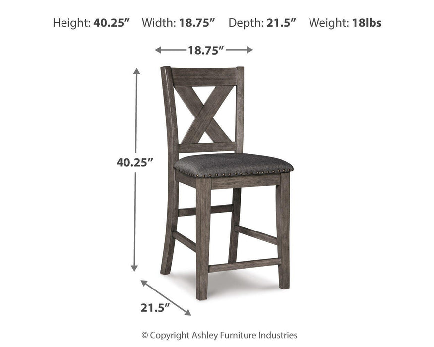 Five Star Furniture - Caitbrook Counter Height Upholstered Bar Stool