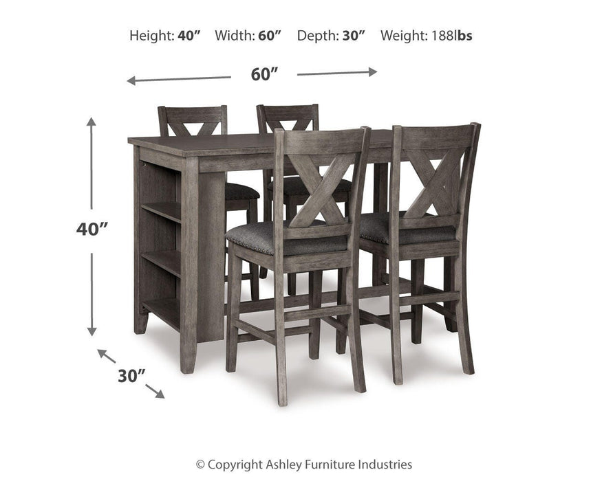 Five Star Furniture - Caitbrook Counter Height Dining Package