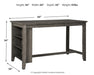 Five Star Furniture - Caitbrook Counter Height Dining Table - Five Star Furniture & Mattress (GA)