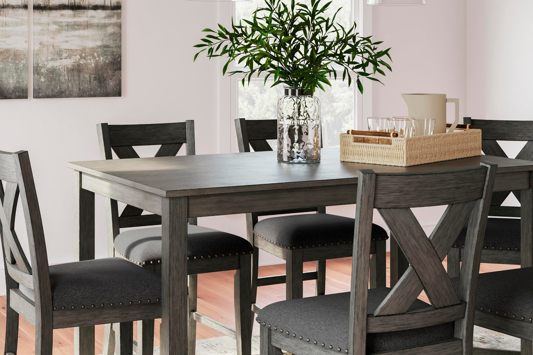 Five Star Furniture - Caitbrook Counter Height Dining Table and Bar Stools (Set of 7)