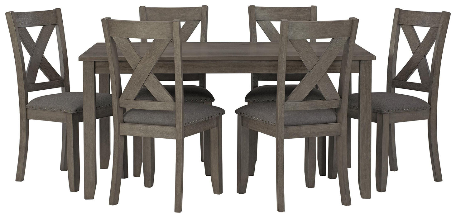 Five Star Furniture - Caitbrook Dining Table and Chairs (Set of 7)