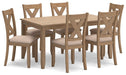 Five Star Furniture - Sanbriar Dining Table and Chairs (Set of 7) image