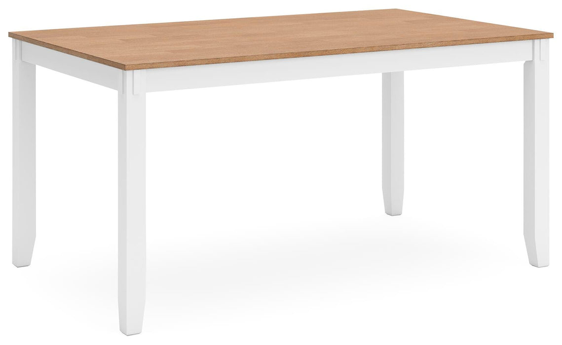 Five Star Furniture - Gesthaven Dining Table with 4 Chairs and Bench (Set of 6)