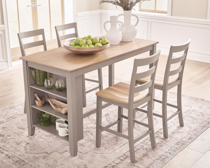 Five Star Furniture - Harperfeld Counter Height Table