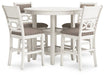 Five Star Furniture - Erinberg Counter Height Dining Table and 4 Barstools (Set of 5) image