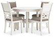 Five Star Furniture - Erinberg Dining Table and 4 Chairs (Set of 5) image