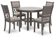 Five Star Furniture - Wrenning Dining Table and 4 Chairs (Set of 5) image