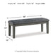 Five Star Furniture - Hallanden 50" Dining Bench - Five Star Furniture & Mattress (GA)