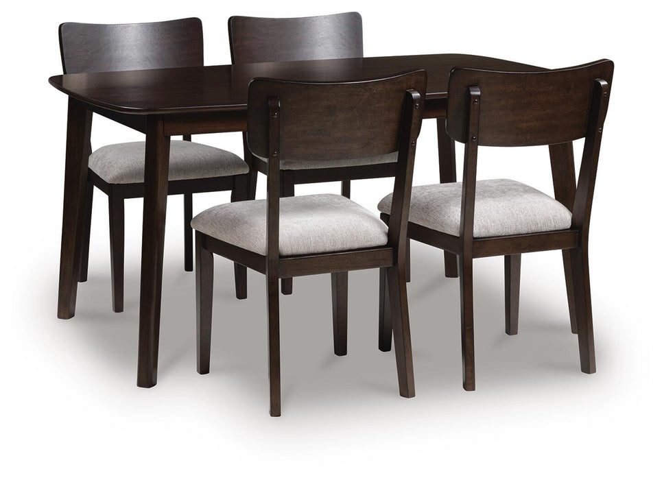 Five Star Furniture - Mallenette Dining Table and 4 Chairs (Set of 5)