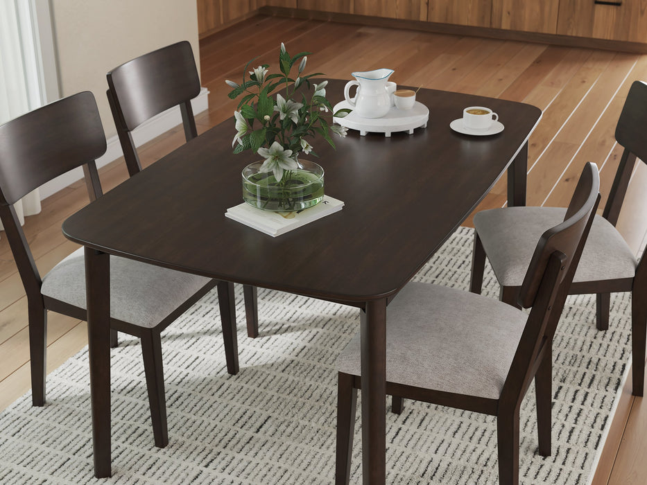 Five Star Furniture - Mallenette Dining Table and 4 Chairs (Set of 5) - Five Star Furniture & Mattress (GA)
