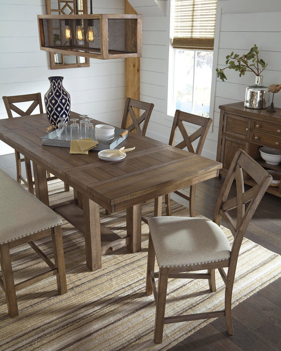 Five Star Furniture - Moriville Counter Height Dining Set