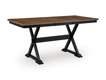 Five Star Furniture - Wildenauer Counter Height Butterfly Extension Table