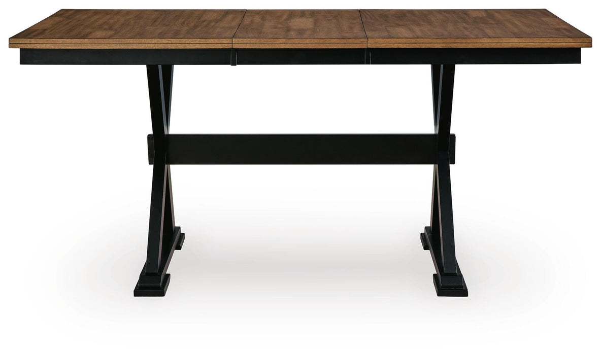 Five Star Furniture - Wildenauer Counter Height Butterfly Extension Table