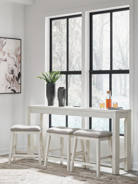 Five Star Furniture - Robbinsdale Counter Height Dining Table and 3 Barstools Set