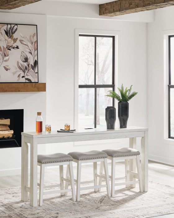 Five Star Furniture - Robbinsdale Counter Height Dining Table and 3 Barstools Set