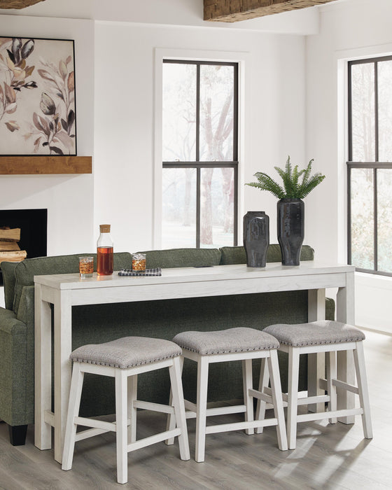Five Star Furniture - Robbinsdale Counter Height Dining Table and 3 Barstools Set