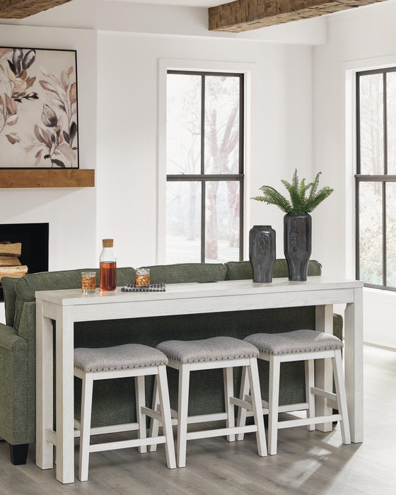 Five Star Furniture - Robbinsdale Counter Height Dining Table and 3 Barstools Set