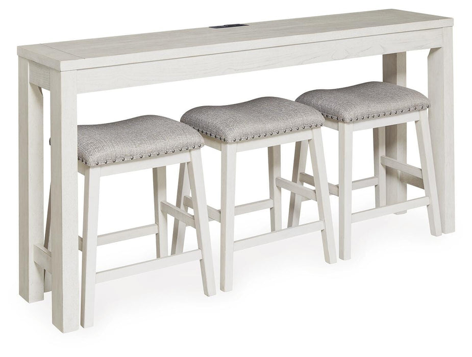 Five Star Furniture - Robbinsdale Counter Height Dining Table and 3 Barstools Set