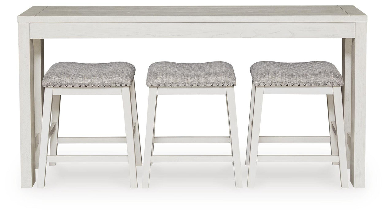 Five Star Furniture - Robbinsdale Counter Height Dining Table and 3 Barstools Set