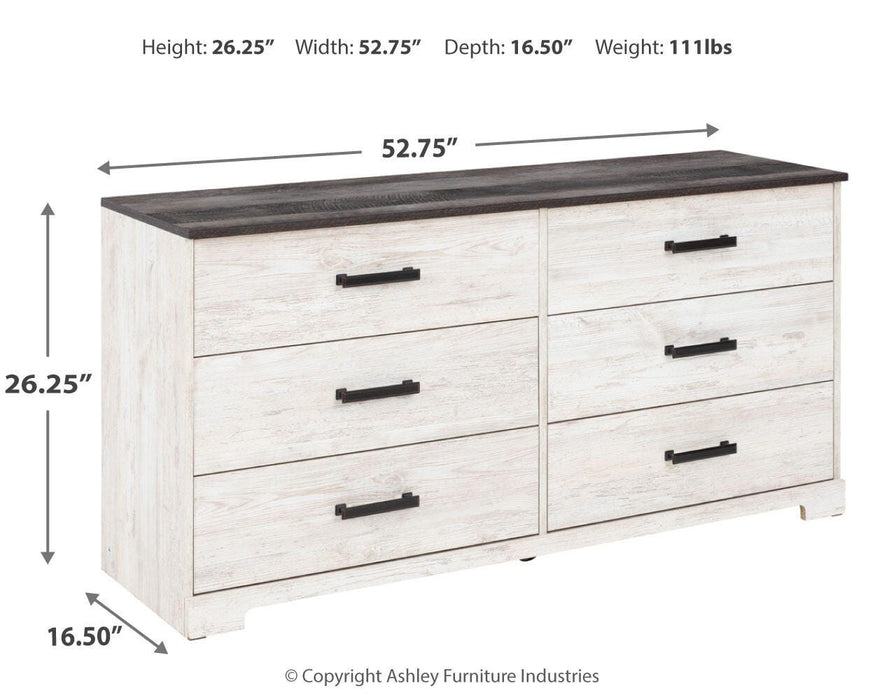 Five Star Furniture - Shawburn Dresser