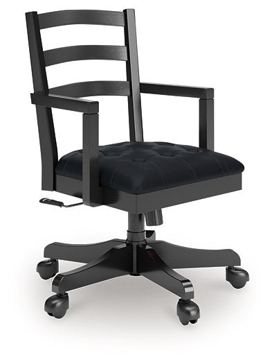Five Star Furniture - Wildenauer Home Office Desk Chair - Five Star Furniture & Mattress (GA)