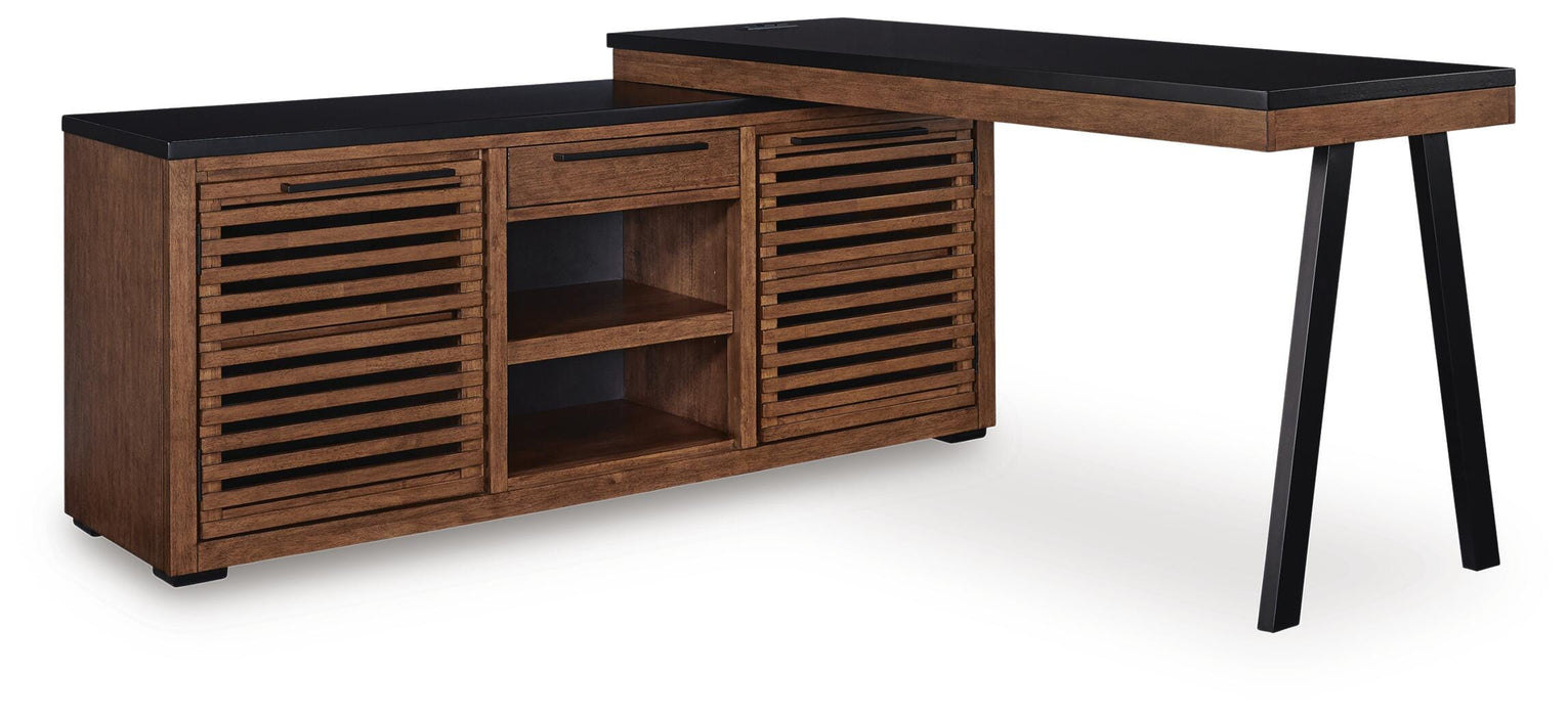 Five Star Furniture - Kallari Credenza with Desk Return