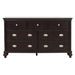 Five Star Furniture - Homelegance Marston 7 Drawer Dresser in Dark Cherry 2615DC-5 image