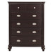 Five Star Furniture - Homelegance Marston 5 Drawer Chest in Dark Cherry 2615DC-9 image