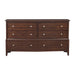 Five Star Furniture - Homelegance Cotterill 6 Drawer Dresser in Cherry 1730-5 image