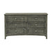 Five Star Furniture - Homelegance Furniture Garcia 6 Drawer Dresser in Gray 2046-5 image