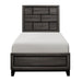 Five Star Furniture - Homelegance Davi Twin Panel Bed in Gray 1645T-1* image