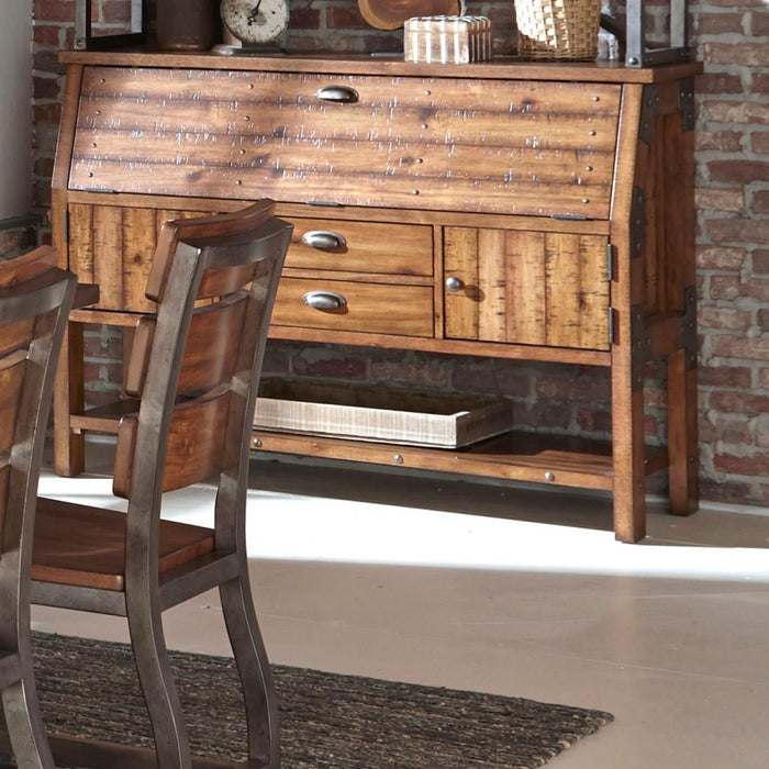 Homelegance Holverson Buffet/Server in Rustic Brown 1715-55