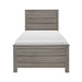 Five Star Furniture - Homelegance Waldorf Twin Panel Bed in Dark Gray 1902T-1* image