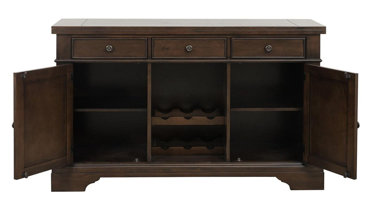 Homelegance Reid Buffet/Server in Dark Cherry 5267RF-55