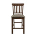 Five Star Furniture - Homelegance Schleiger Counter Height Chair in Dark Brown (Set of 2) image