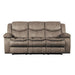 Five Star Furniture - Homelegance Furniture Bastrop Double Reclining Sofa in Brown 8230FBR-3 image